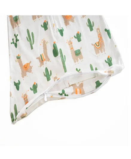 Tickle Tickle Organic Cotton Sleeping Bag | 78Cm - Sleep Tight Llama - Laadlee