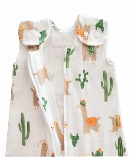 Tickle Tickle Organic Cotton Sleeping Bag | 78Cm - Sleep Tight Llama - Laadlee