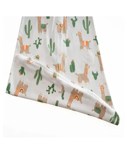 Tickle Tickle Organic Cotton Sleeping Bag | 78Cm - Sleep Tight Llama - Laadlee