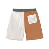 Lassig SPF Board Shorts - Sea Salt & Almond & Deep Olive