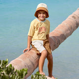 Lassig SPF Sun Protection Fishing Hat - Surfboards Sea Salt