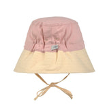 Lassig SPF Sun Protection Fishing Hat - Vanilla & Peach