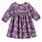 Jelliene Twirling Through Summer Girls Floral Sundress - Purple