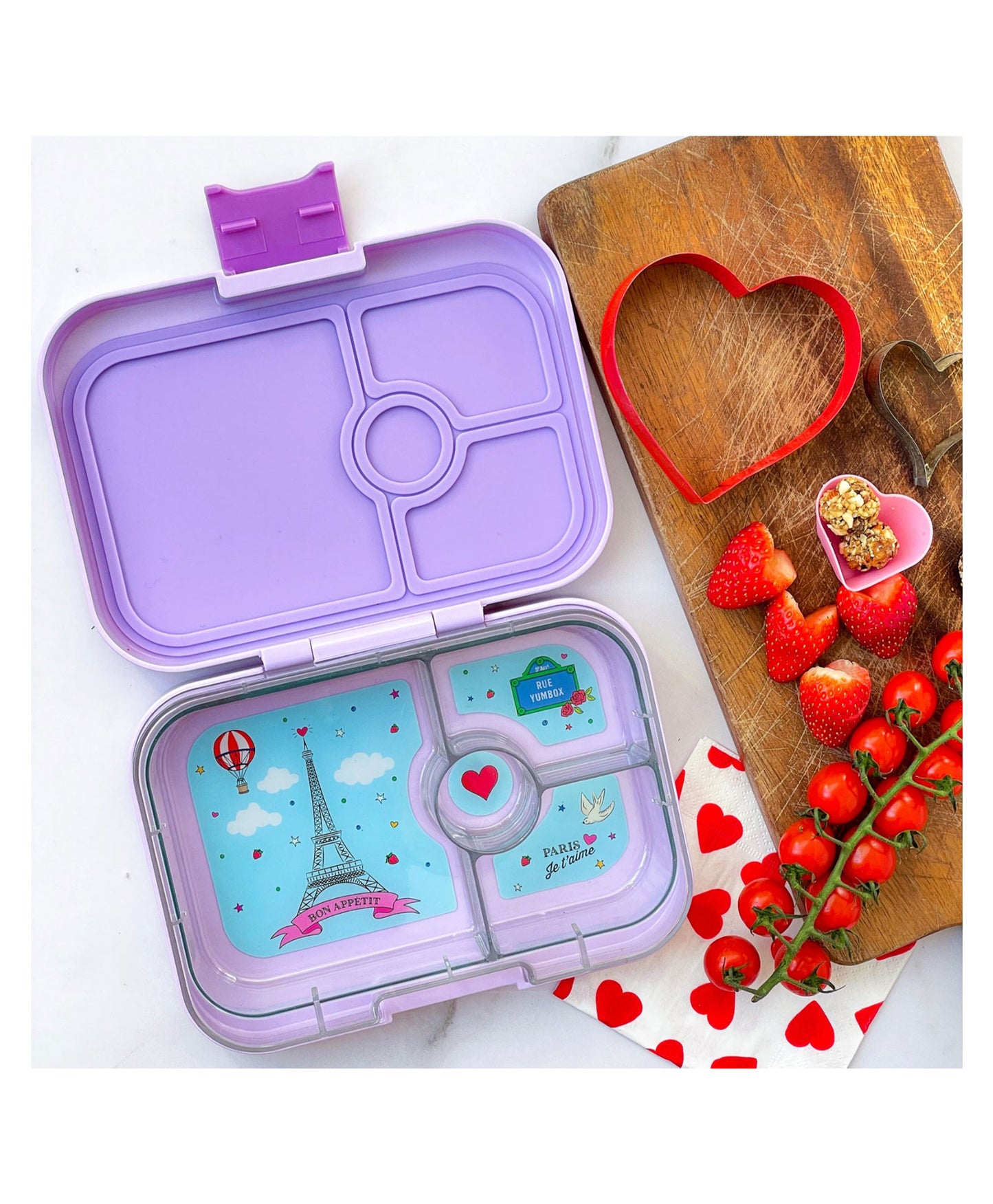 Yumbox 4 Compartment Lunch Box - Lila Purple