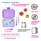 Yumbox 4 Compartment Lunch Box - Lila Purple