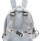 Childhome Kids My First Bag 9 Inch - Grey & Off White