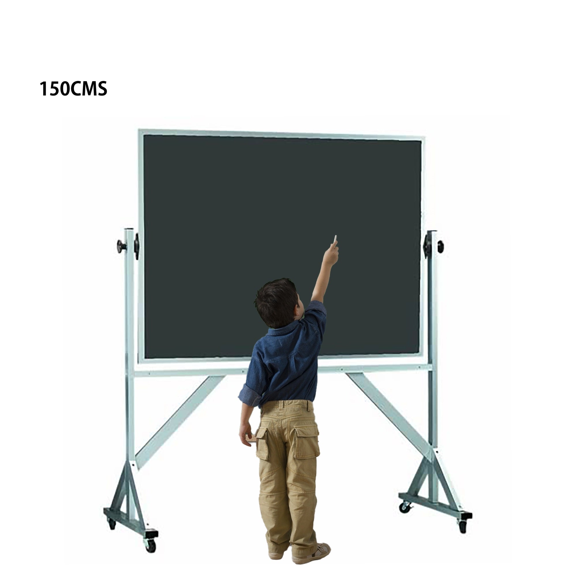 megastar-mobile-adjustable-height-dry-erase-stand-board-magnetic-large-white-board-on-wheels-150cms-4