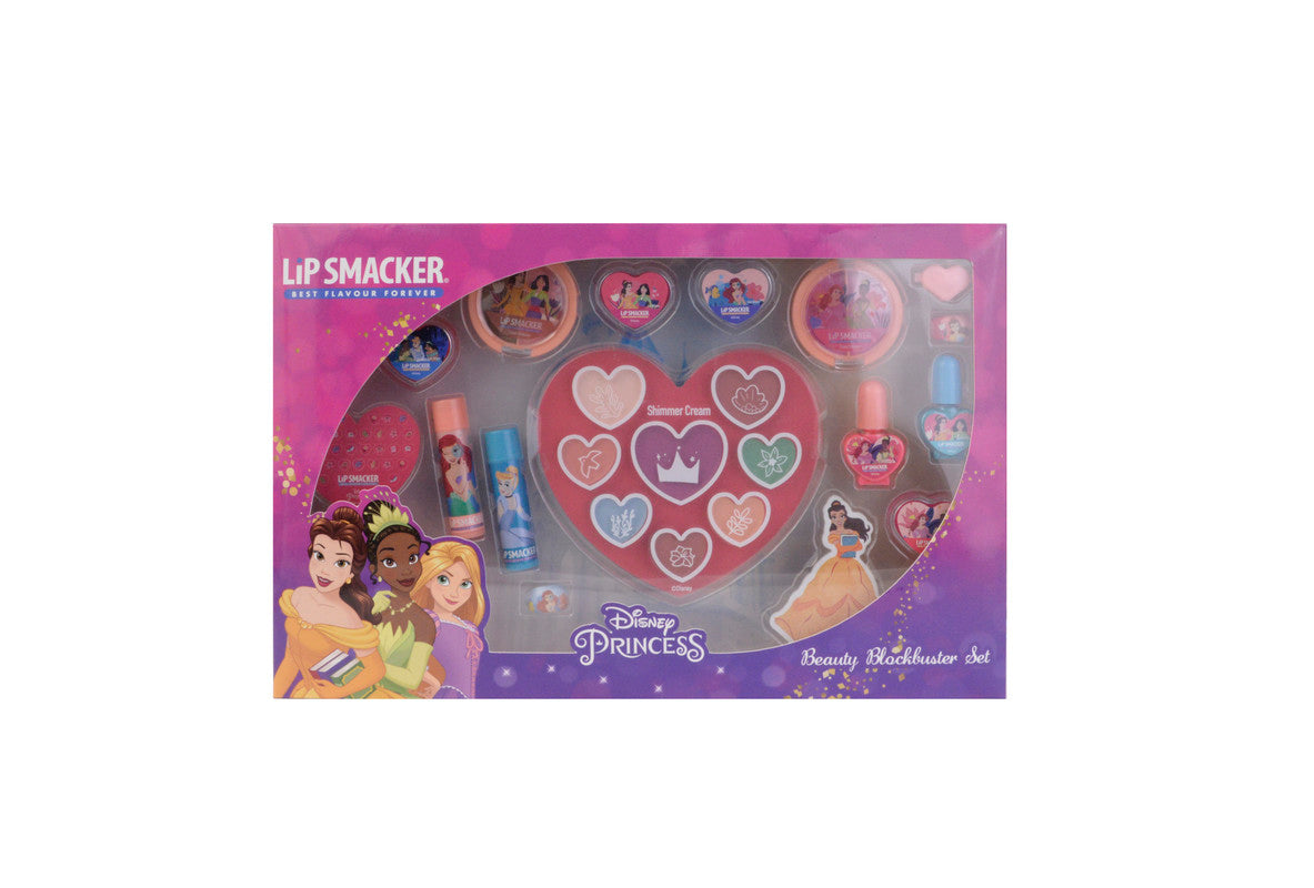 Lip Smacker Disney Princess Blockbuster Set Makeup Giftset - Laadlee