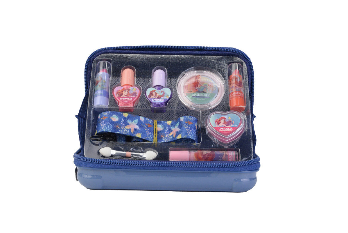 Lip Smacker Ariel Travel-Ready Beauty Case Make-Up Giftset - Laadlee