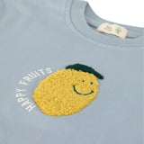 Lassig Jersey T-Shirt - Lemon Light Blue