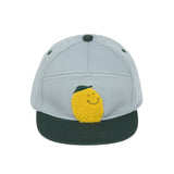 Lassig Skater Cap - Lemon Light Blue & Dark Green