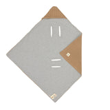 Lassig Knitted Blanket for Car Seat - Sand