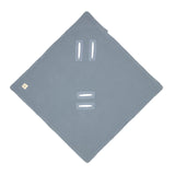 Lassig Knitted Blanket for Car Seat - Light Blue