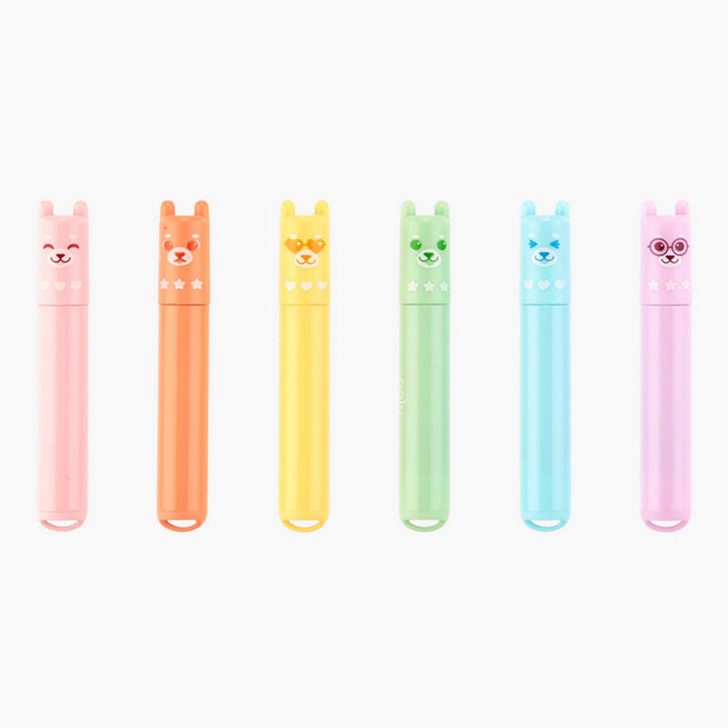 Ooly Beary Sweet Mini Scented 24 Units Highlighters - Pack of 6