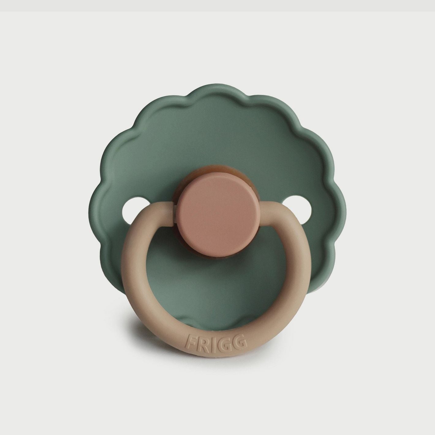 Frigg Daisy Silicone Baby Pacifier 0-6M, 1Pack, Willow - Size 1 - Laadlee