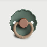 Frigg Daisy Silicone Baby Pacifier 0-6M, 1Pack, Willow - Size 1 - Laadlee