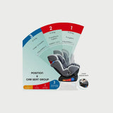 Moon Sumo Baby/Infant Car Seat - Charcoal Grey