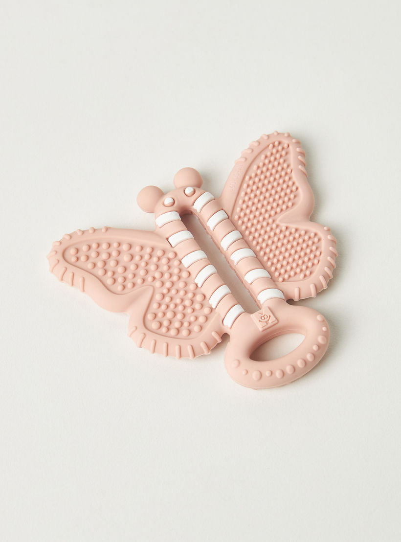 Malarkey Kids Butterfly Shaped Teether Brush - Laadlee