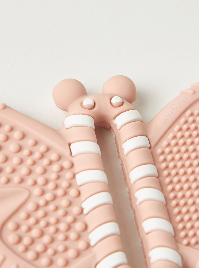 Malarkey Kids Butterfly Shaped Teether Brush - Laadlee