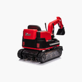 MYTS Mini Engineer Remote Control Ride-On Excavator - Red