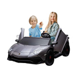 MYTS 24V Lamborghini 2 Seater Aventador Electric Car - Grey