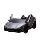 MYTS 24V Lamborghini 2 Seater Aventador Electric Car - Grey