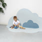 Quut Playmat Cloud Large - Dusty Blue