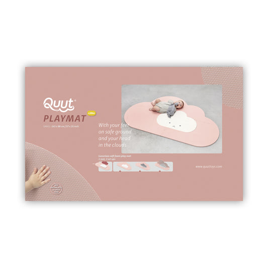 Quut Playmat Cloud Small - Blush Rose