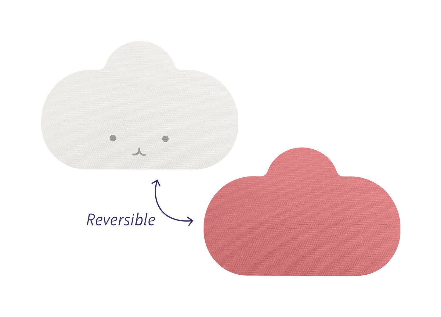 Quut Playmat Cloud Small - Blush Rose