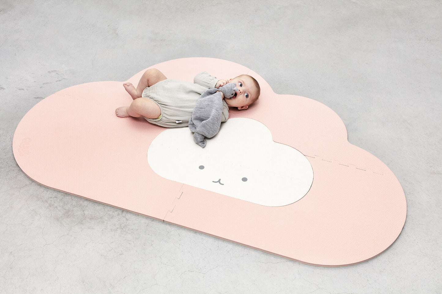 Quut Playmat Cloud Small - Blush Rose