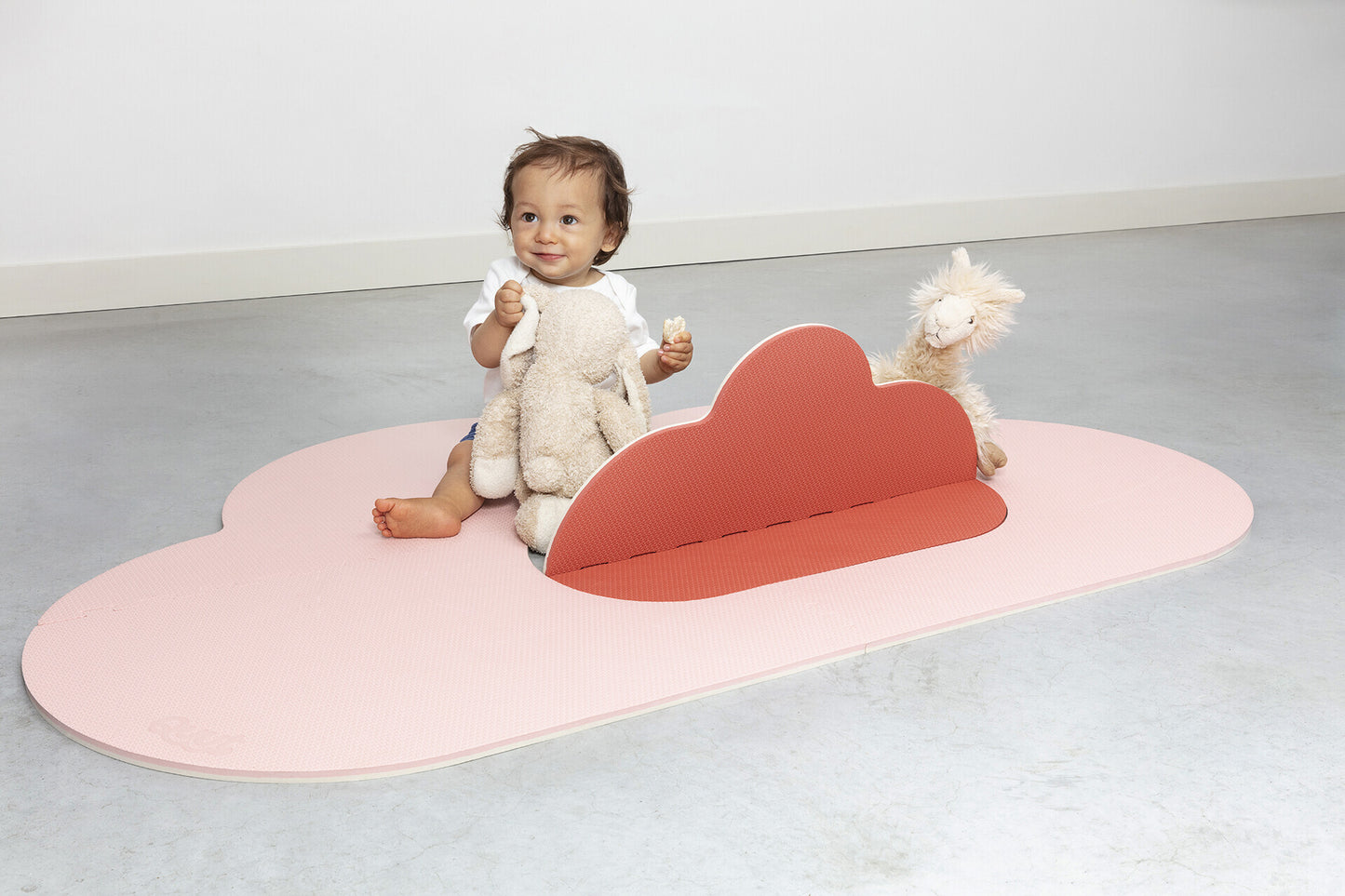 Quut Playmat Cloud Small - Blush Rose