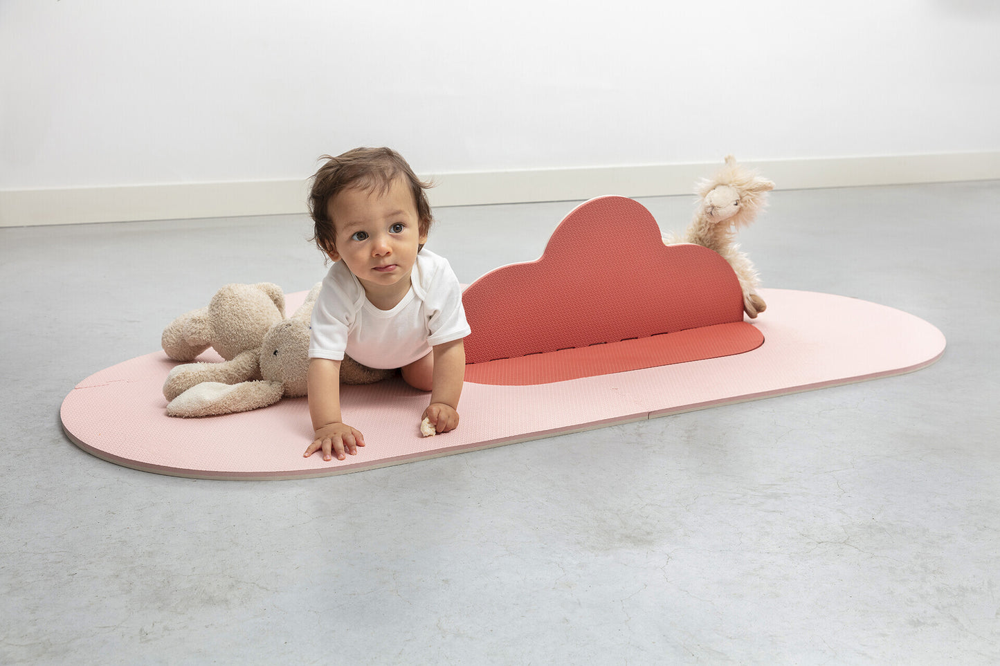 Quut Playmat Cloud Small - Blush Rose