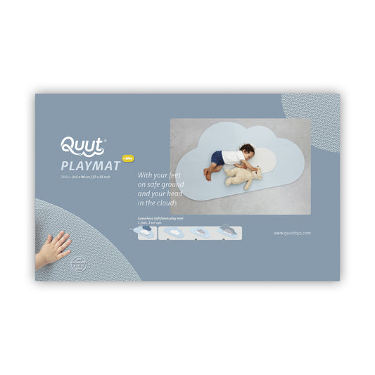 Quut Playmat Cloud Small - Dusty Blue