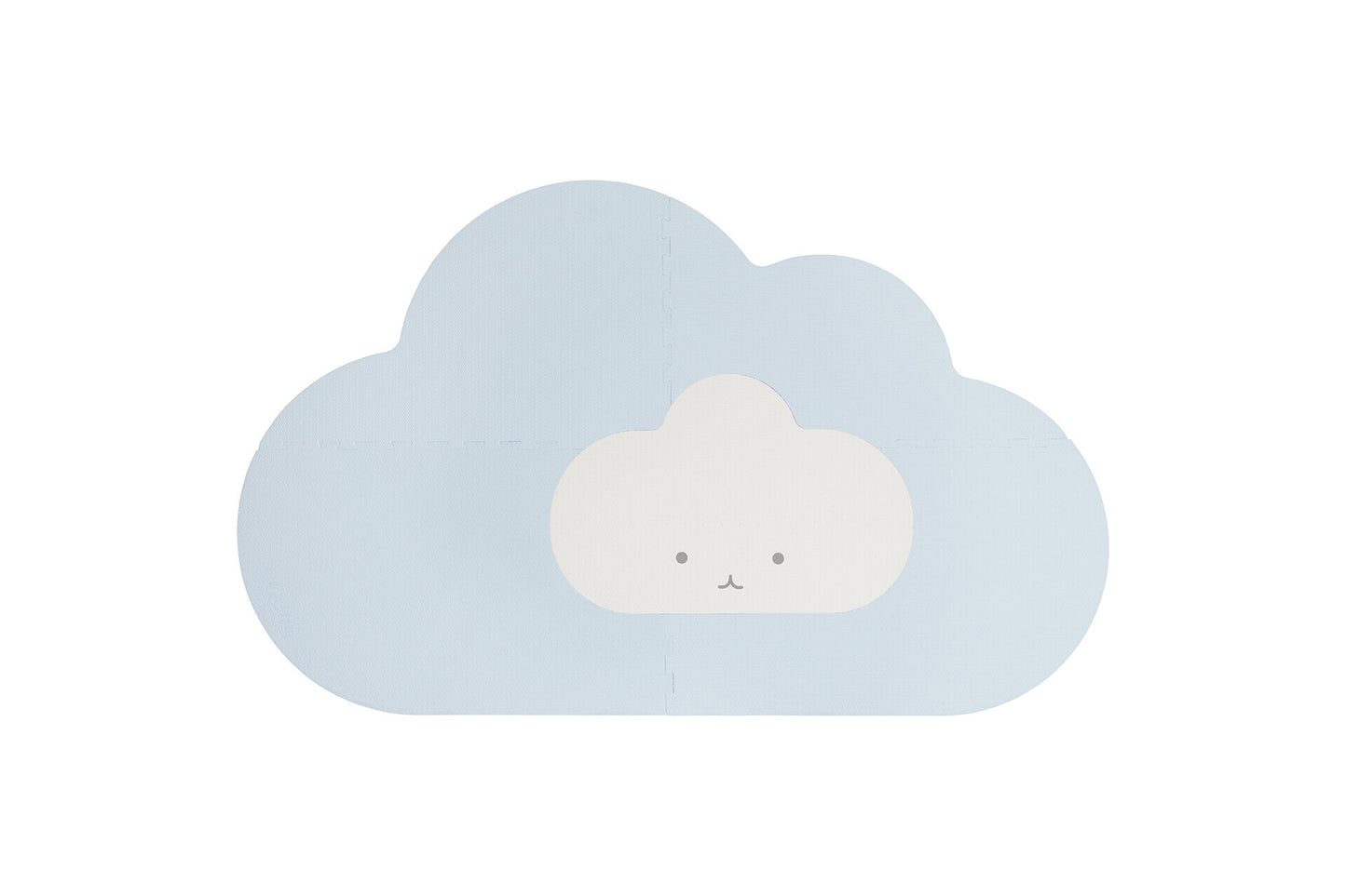 Quut Playmat Cloud Small - Dusty Blue