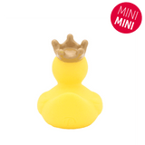 Lilalu Bath Toy Mini Rubber Duck With Crown - Yellow