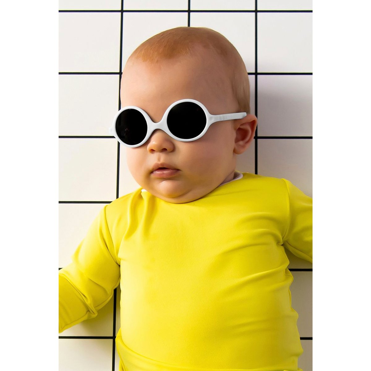 Ki ET LA Sunglasses Diabola - White - Laadlee