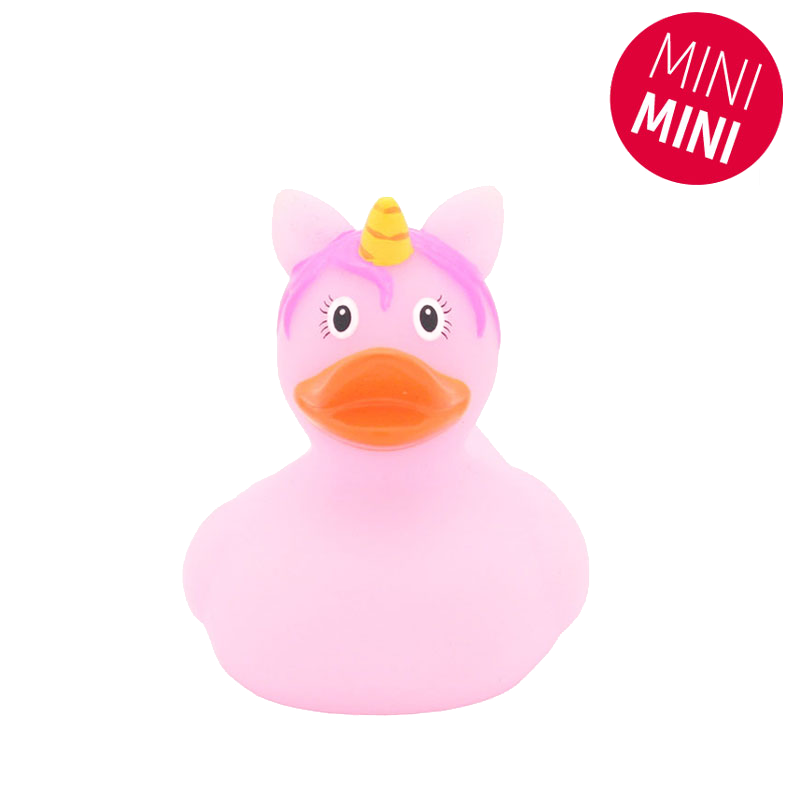 Lilalu Bath Toy Mini Unicorn Duck - Pink