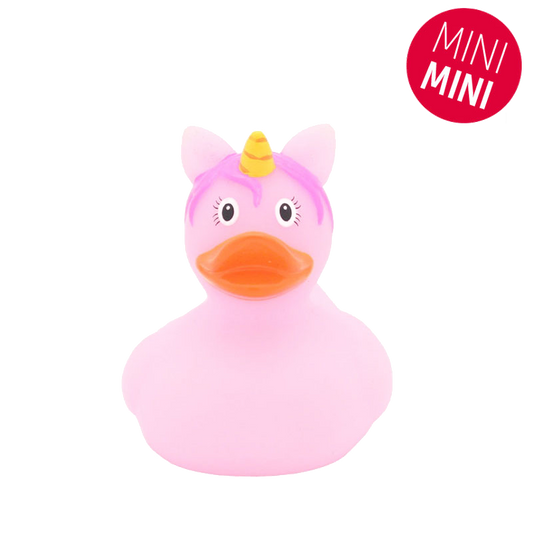 Lilalu Bath Toy Mini Unicorn Duck - Pink