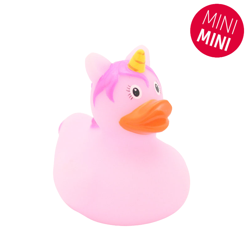 Lilalu Bath Toy Mini Unicorn Duck - Pink