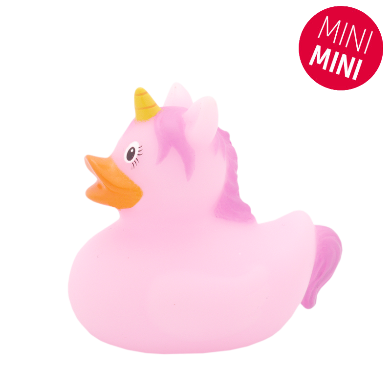 Lilalu Bath Toy Mini Unicorn Duck - Pink