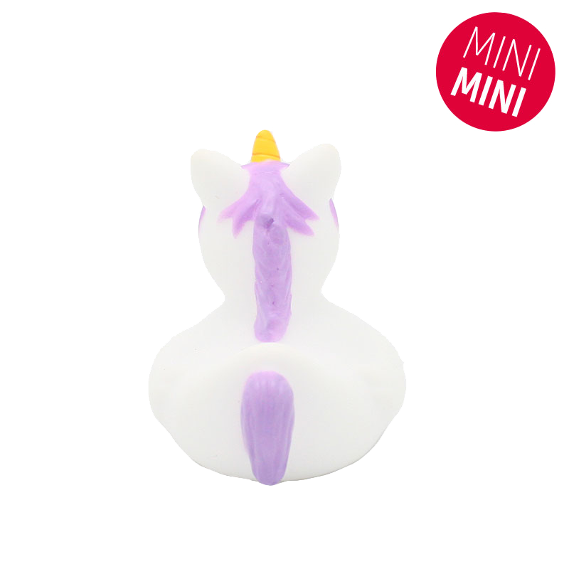 Lilalu Bath Toy Mini Unicorn Duck - White