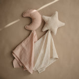 Mushie Lovey Blanket Moon Blush - Laadlee