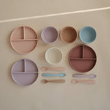 Mushie Silicone Bowl Cloudy Mauve - Laadlee