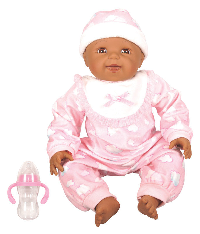 Lotus Lily & Lace -Baby 18" Soft-bodied Baby Doll – Afro-American 2 - Laadlee
