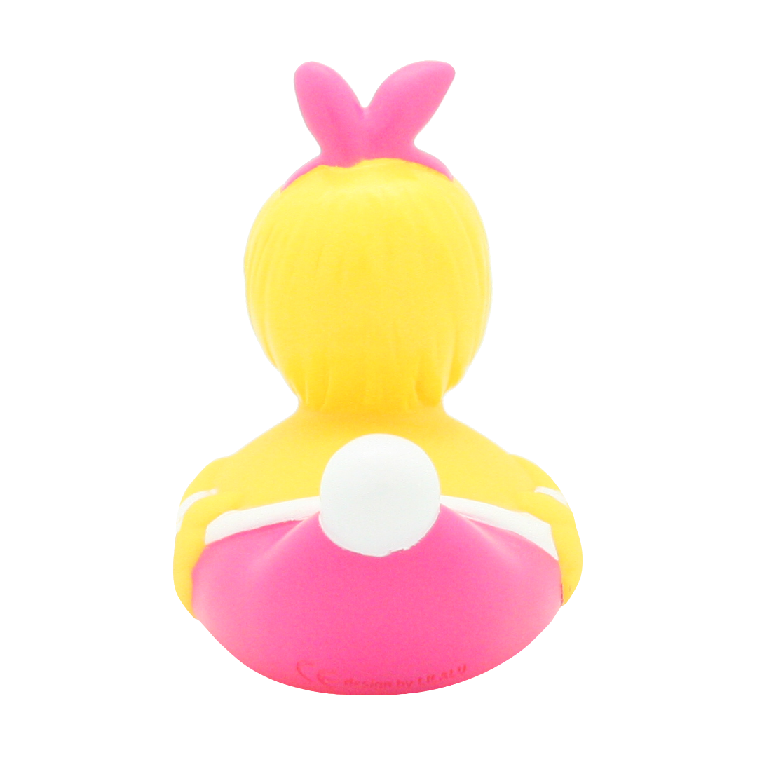 Lilalu Bath Toy Bunny Duck - Pink & Yellow