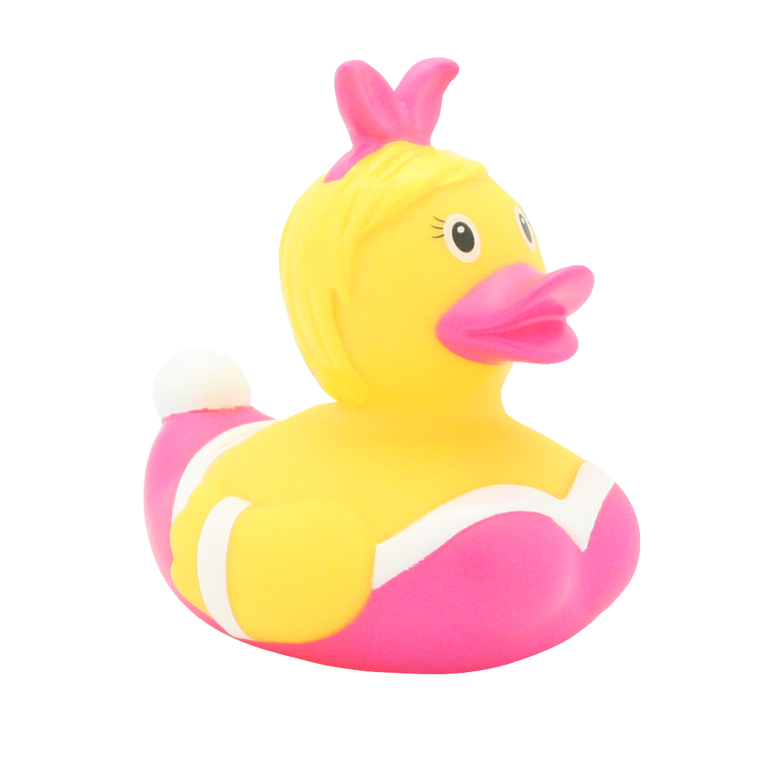 Lilalu Bath Toy Bunny Duck - Pink & Yellow