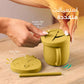 Bimbly Multi-Use Silicone Cup 3 In 1 - Yellow - Laadlee