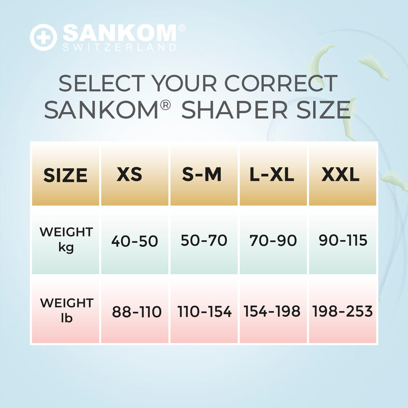 Sankom - Patent Cooling Effect Shaper - Beige - Laadlee