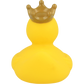 Lilalu Bath Toy Duck With Crown -Yellow