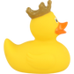 Lilalu Bath Toy Duck With Crown -Yellow